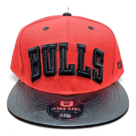 Chicago Bulls Ultra Game NBA Red/Black Snapback Hat